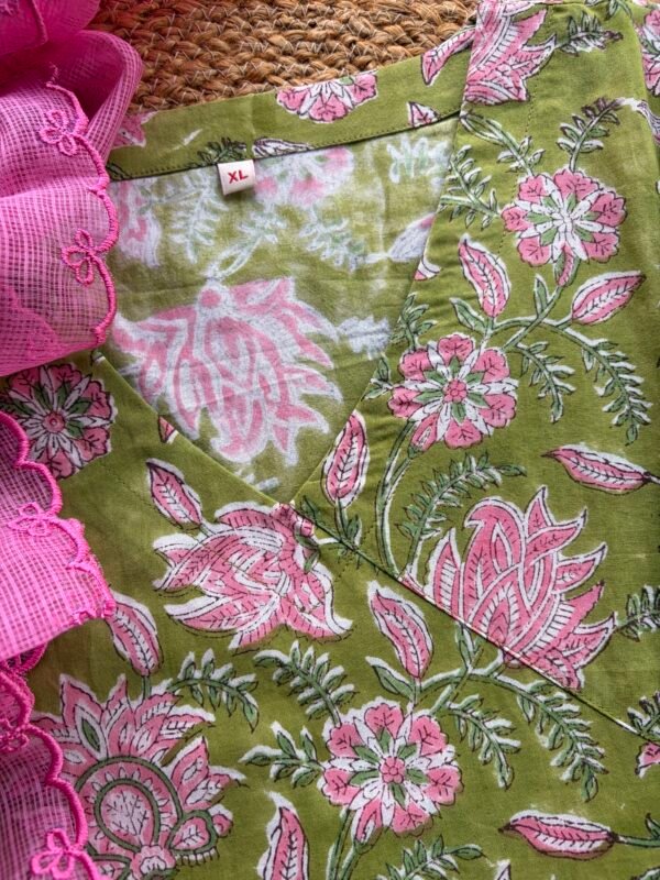 COTTON TOP AND KOTA COTTON DUPATTA - Image 5