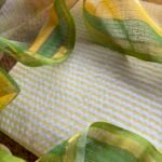 COTTON STRIPES TOP AND PRINTED KOTA DUPATTA