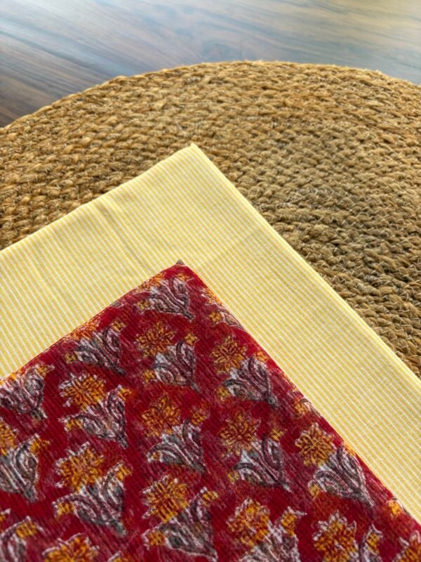 COTTON TOP AND KOTA PRINTED DUPATTA - Image 2