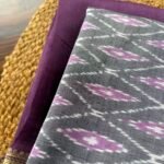 CHANDERI SILK COTTON TOP AND IKAT DUPATTA