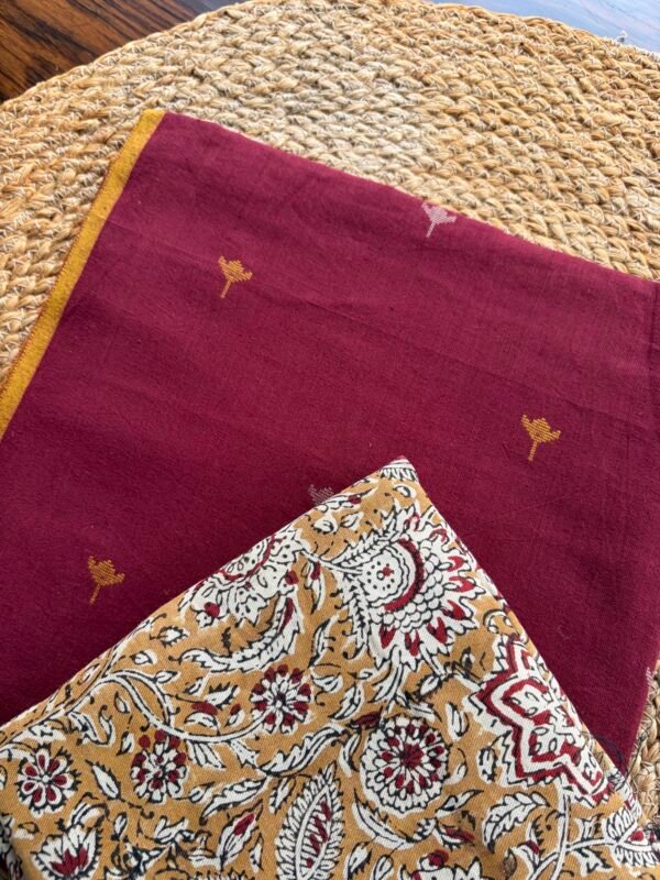 COTTON TOP AND MODAL PRINTED DUPATTA - Image 5