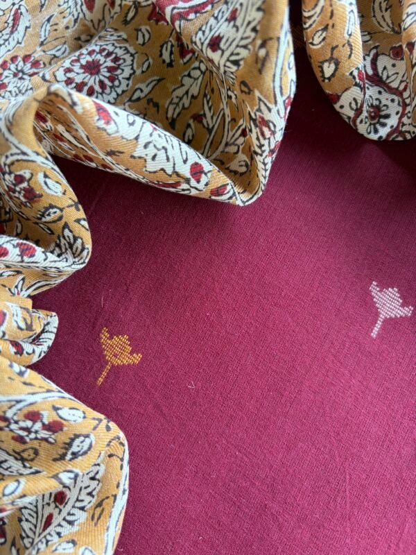 COTTON TOP AND MODAL PRINTED DUPATTA - Image 1