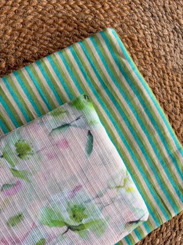 LINEN TOP AND KOTA PRINTED DUPATTA - Image 2