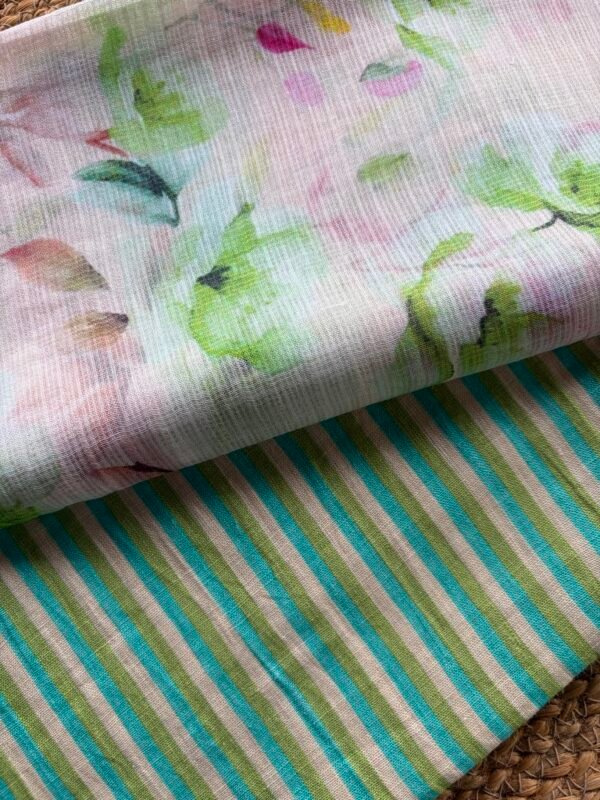 LINEN TOP AND KOTA PRINTED DUPATTA - Image 7