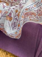 CHANDERI SILK COTTON TOP AND KOTA COTTON HANDBLOCK PRINTED DUPATTA