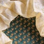 HANDBLOCK PRINTED TOP AND TEPCHI KOTA DUPATTA