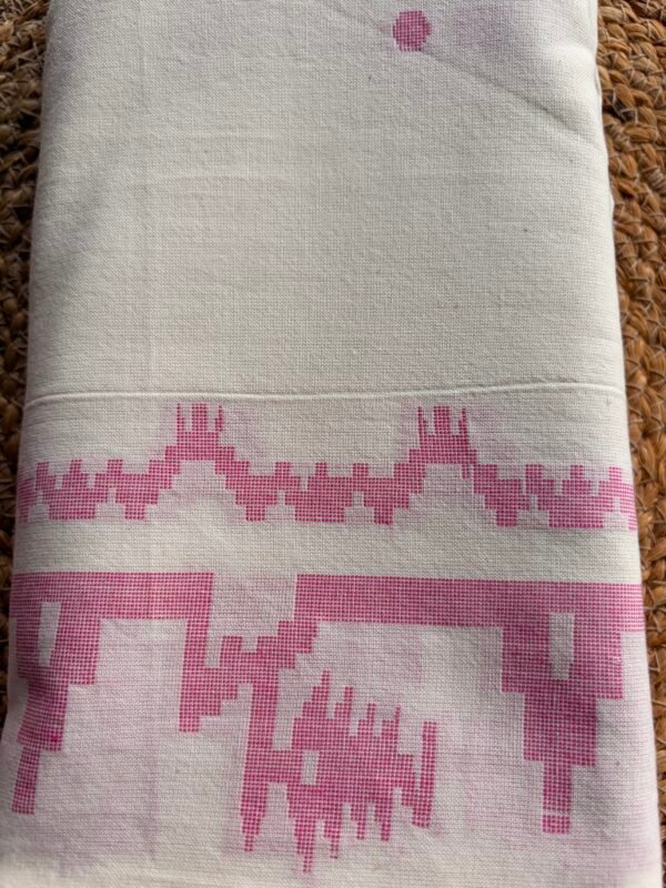 COTTON JAMDHANI WEAVE TOP AND KOTA COTTON HANDBLOCK PRINTED DUPATTA - Image 6