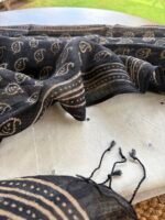 CHANDERI SILK COTTON TOP AND LINEN DUPATTA - Image 4