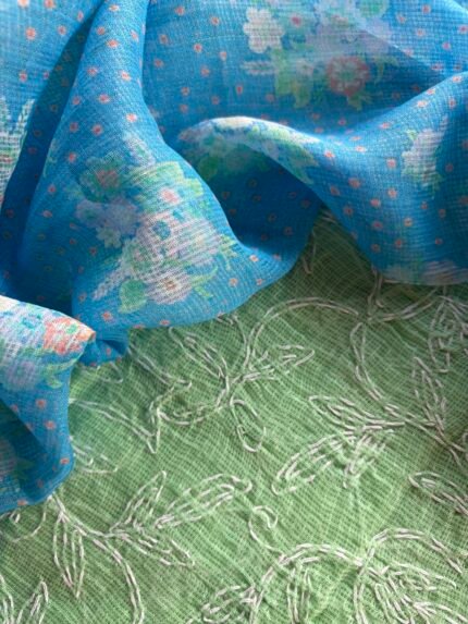 TEPCHI KOTA TOP AND PRINTED KOTA DUPATTA