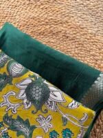 PRINTED CHANDERI SILK COTTON TOP AND COTTON DUPATTA - Image 3