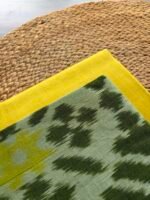 PURE CHANDERI SILK COTTON TOP AND IKAT DUPATTA - Image 6