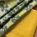 PURE CHANDERI SILK COTTON TOP AND IKAT DUPATTA