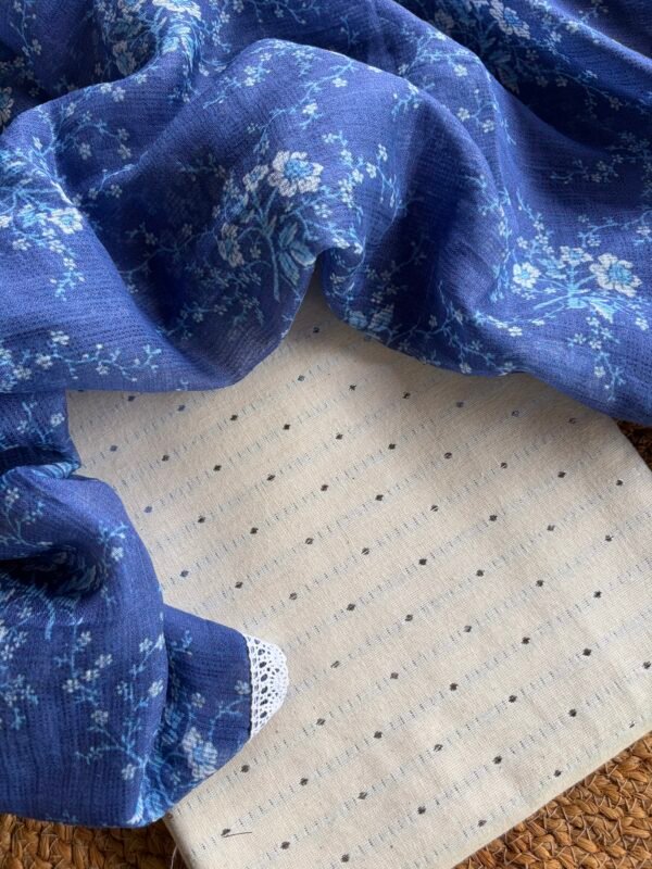 COTTON TOP AND PRINTED KOTA DUPATTA - Image 1