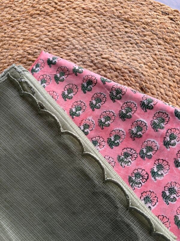 PURE PRINTED CHANDERI KOTA COTTON DUPATTA - Image 2