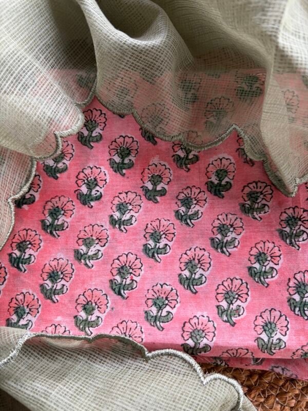 PURE PRINTED CHANDERI KOTA COTTON DUPATTA - Image 3