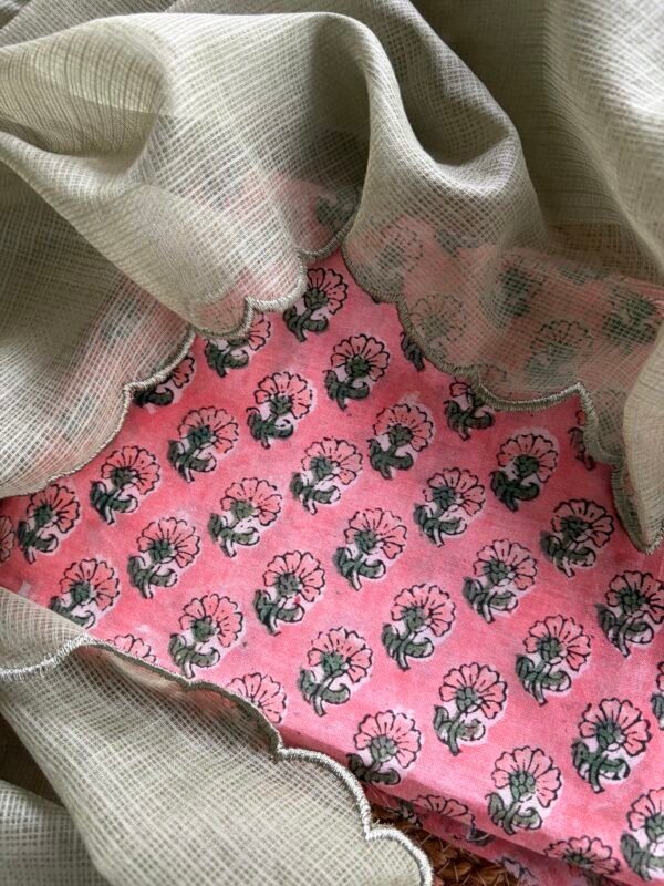 PURE PRINTED CHANDERI KOTA COTTON DUPATTA - Image 5