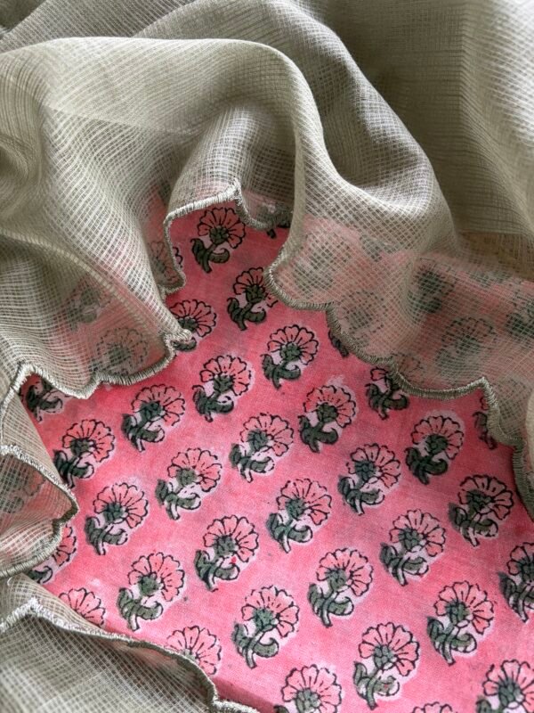 PURE PRINTED CHANDERI KOTA COTTON DUPATTA - Image 7