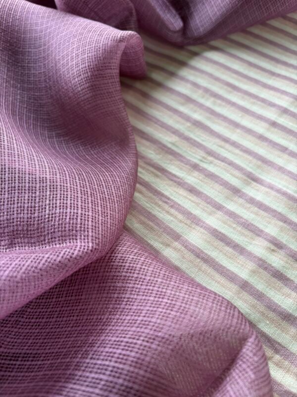 LINEN TOP AND KOTA SILK DUPATTA - Image 5