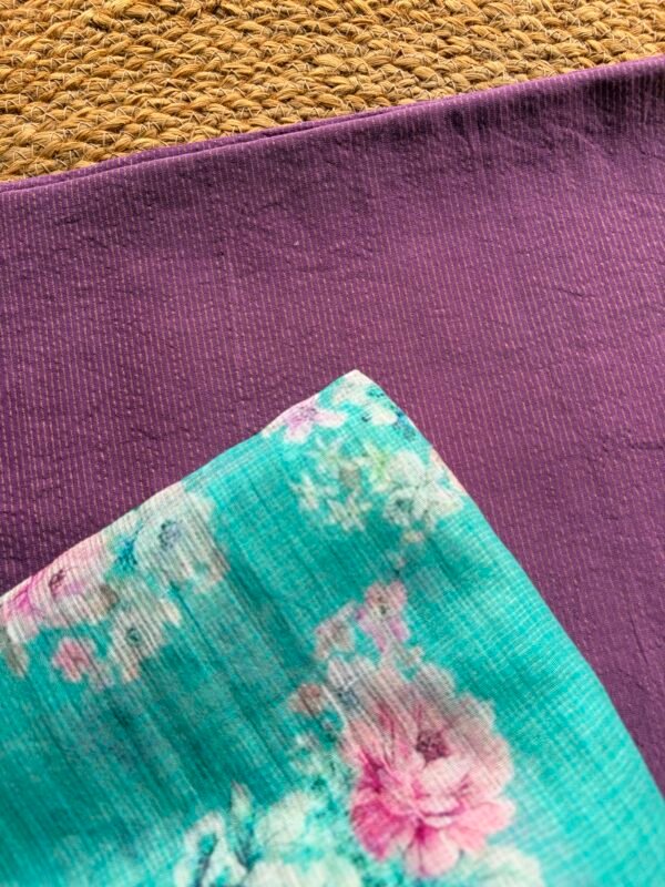 CHANDERI SILK COTTON TOP AND KOTA PRINTED DUPATTA - Image 6