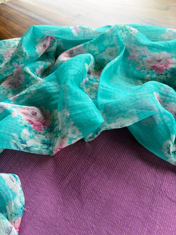 CHANDERI SILK COTTON TOP AND KOTA PRINTED DUPATTA - Image 3