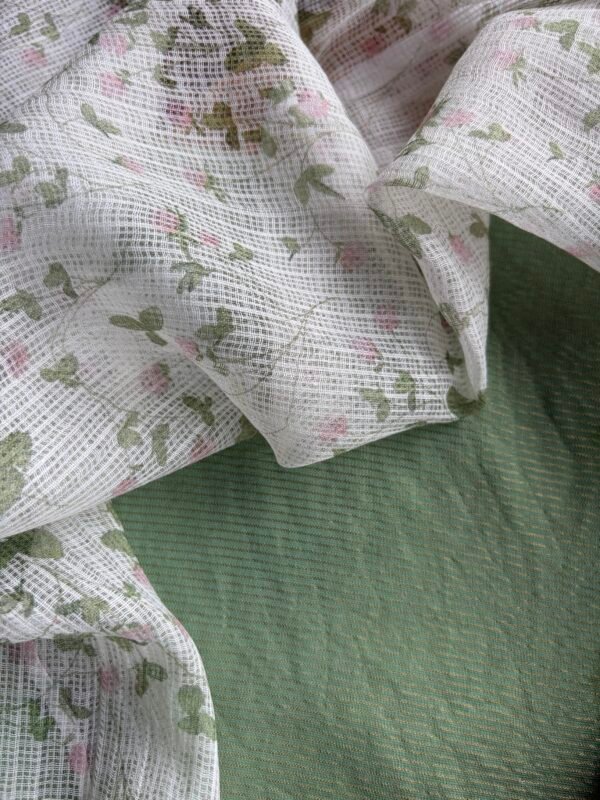 CHANDERI SILK COTTON TOP AND KOTA PRINTED DUPATTA - Image 4