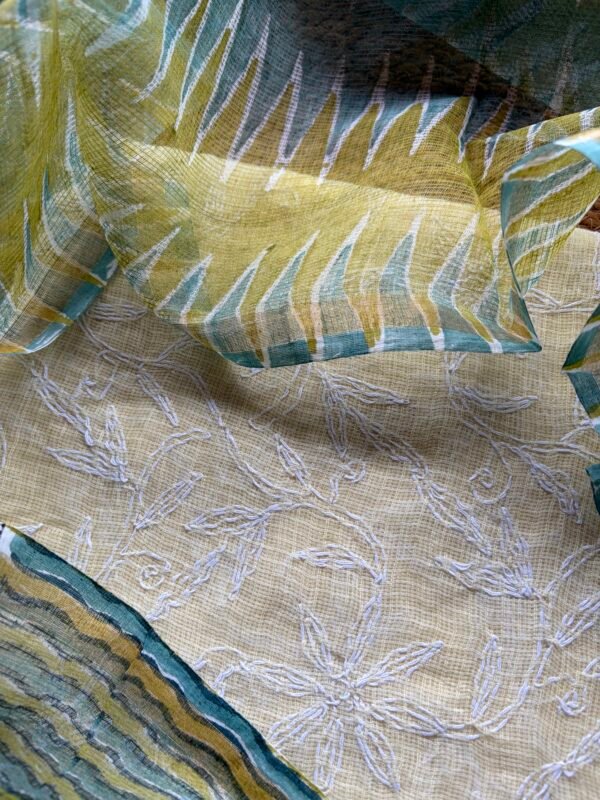 TEPCHI KOTA TOP AND HANDBLOCK PRINTED KOTA DUPATTA - Image 4