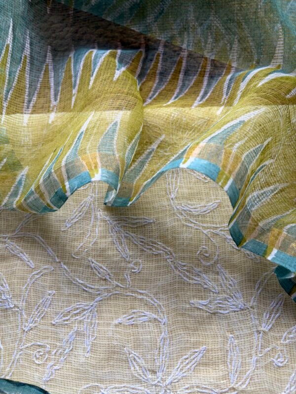 TEPCHI KOTA TOP AND HANDBLOCK PRINTED KOTA DUPATTA - Image 2