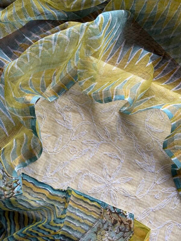 TEPCHI KOTA TOP AND HANDBLOCK PRINTED KOTA DUPATTA - Image 7