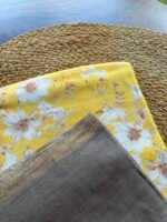 PRINTED SILK COTTON TOP AND LINEN DUPATTA - Image 2