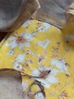 PRINTED SILK COTTON TOP AND LINEN DUPATTA - Image 3