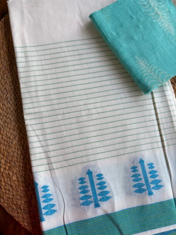 COTTON TOP AND KOTA DUPATTA - Image 4