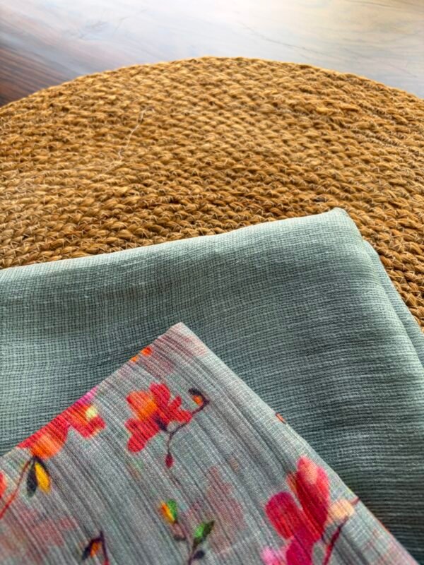 SILK KOTA TOP AND KOTA PRINTED DUPATTA - Image 4