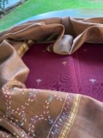 COTTON TOP AND SOZNI EMBROIDERY DUPATTA - Image 3