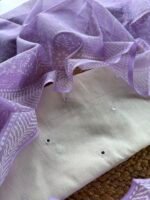 MUL CHANDERI TOP AND KOTA HAND BLOCK PRINTED DUPATTA - Image 3