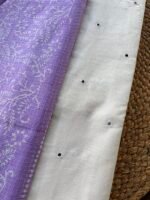 MUL CHANDERI TOP AND KOTA HAND BLOCK PRINTED DUPATTA - Image 4