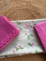 SILK COTTON TOP WITH KOTA EMBROIDED DUPATTA AND COTTON BOTTOM - Image 3