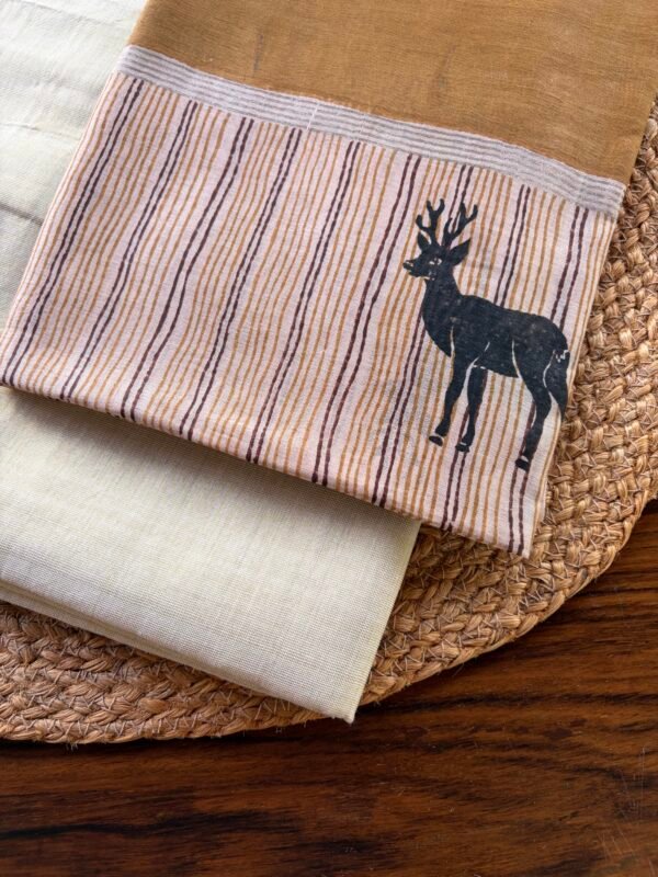 TISSUE TOP AND CHANDERI SILK PRINTED DUPATTA - Image 4