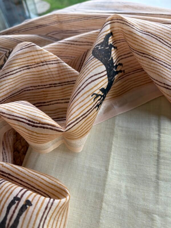 TISSUE TOP AND CHANDERI SILK PRINTED DUPATTA - Image 7