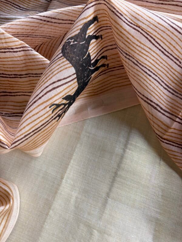 TISSUE TOP AND CHANDERI SILK PRINTED DUPATTA - Image 3