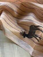 TISSUE TOP AND CHANDERI SILK PRINTED DUPATTA