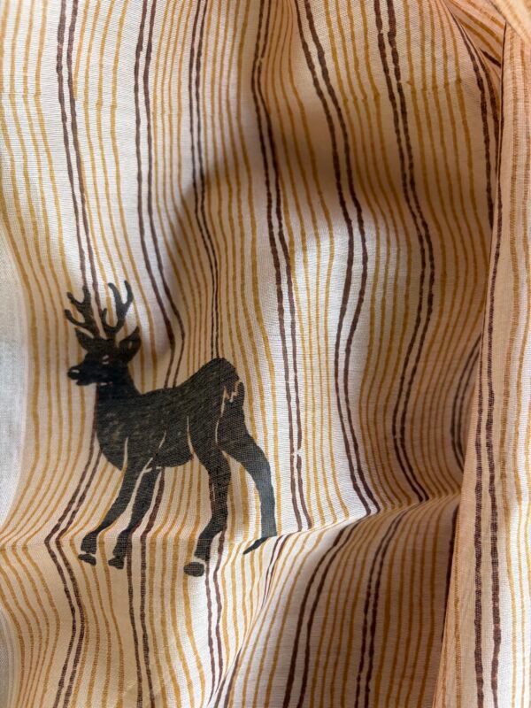 TISSUE TOP AND CHANDERI SILK PRINTED DUPATTA - Image 5