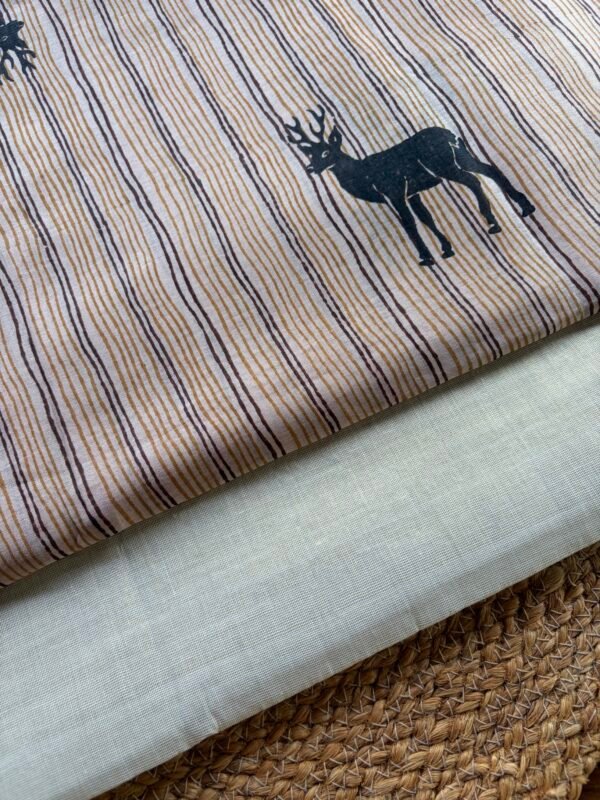 TISSUE TOP AND CHANDERI SILK PRINTED DUPATTA - Image 2