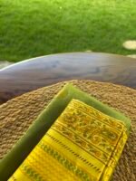 CHANDERI SILK TOP AND CHANDERI SILK HANDBLOCK PRINTED DUPATTA - Image 6