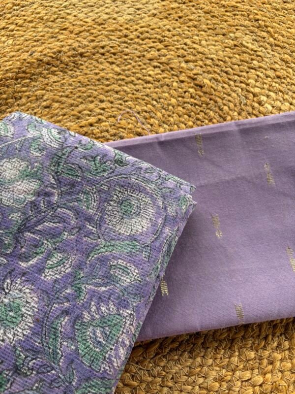 CHANDERI TOP AND KOTA COTTON DUPATTA - Image 4