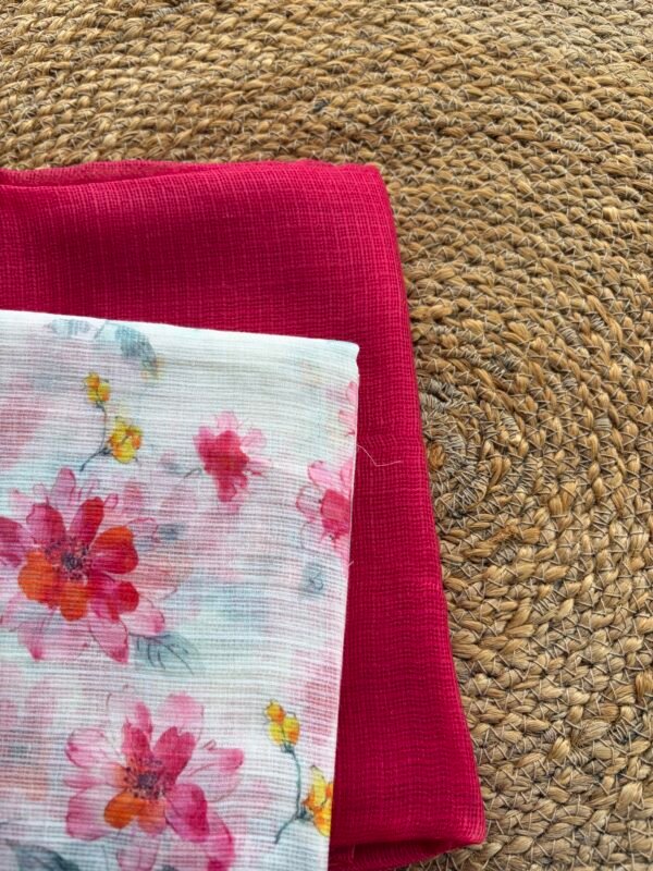 SILK KOTA TOP AND KOTA PRINTED DUPATTA - Image 6