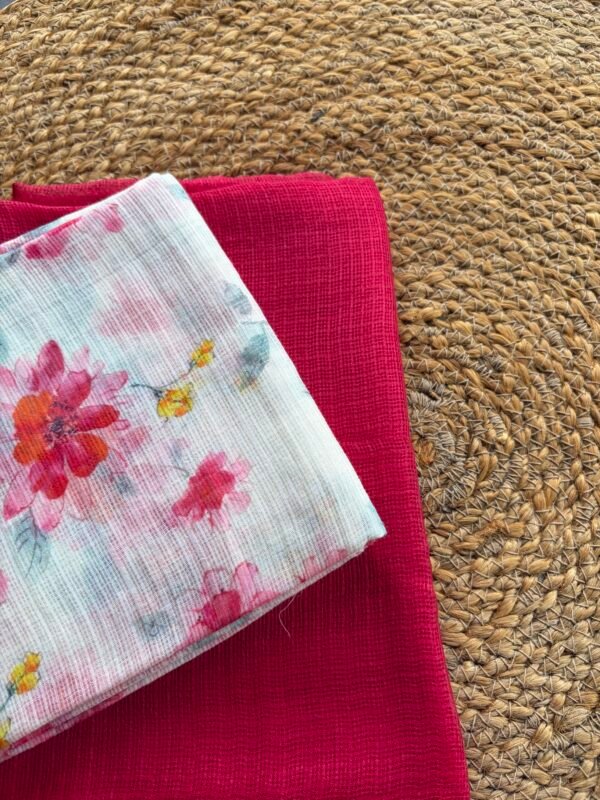 SILK KOTA TOP AND KOTA PRINTED DUPATTA - Image 4