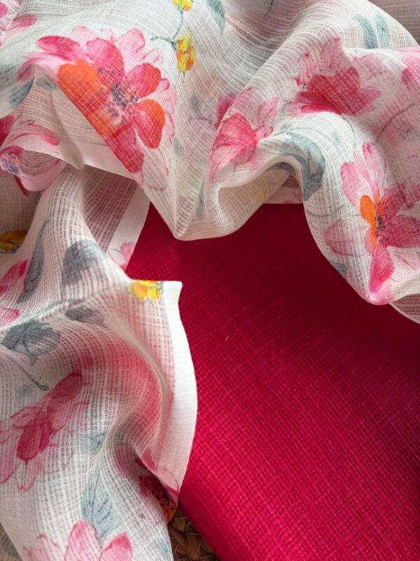 SILK KOTA TOP AND KOTA PRINTED DUPATTA - Image 5