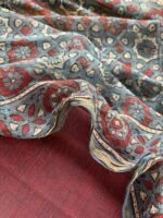 COTTON TOP AND AJRAK HANDBLOCK PRINTED KOTA DUPATTA - Image 4