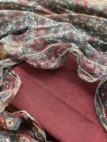 COTTON TOP AND AJRAK HANDBLOCK PRINTED KOTA DUPATTA - Image 2