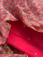 MUL CHANDERI TOP AND KOTA HAND BLOCK PRINTED DUPATTA - Image 3